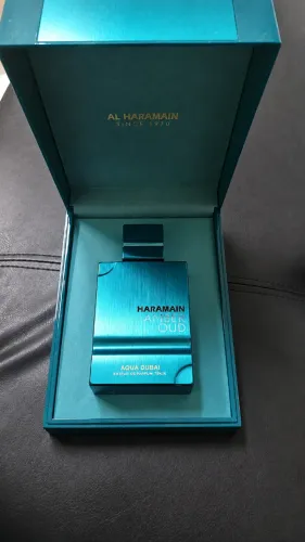 Al Haramain Amber Oud Aqua Dubai 100ml Lacrado