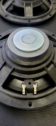 Par de alto-falantes de 6 polegadas 110 W sem uso