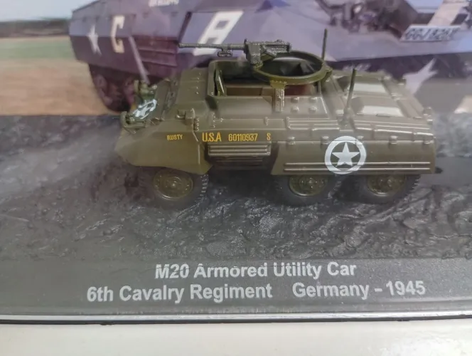 Miniatura tanque M20 Armored Utility Car Germany 1945