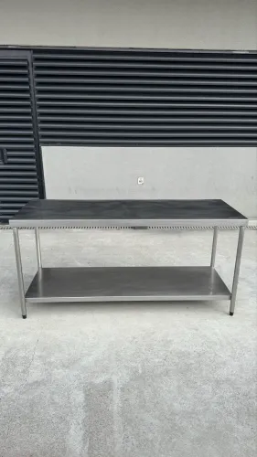 Bancada longa em INOX REFRISUL (187x70x90cm)
