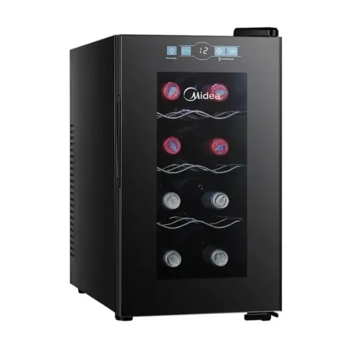 Adega Climatizada de Vinho 8 Garrafas<br>Bivolt Midea<br>.<br>.