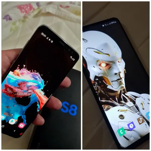 Galaxy S8 + Galaxy A21s