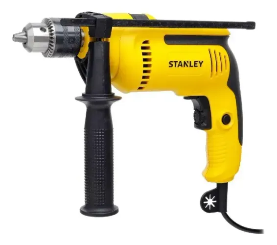 Furadeira De Impacto 13mm Stanley Sdh710 710w Cor Amarelo Furadeira De Impacto 13mm Stanl