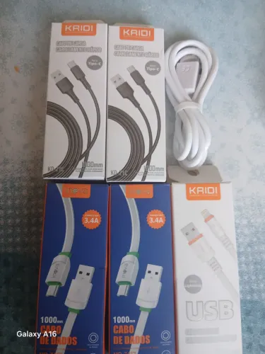 Cabos celular item maravilhoso