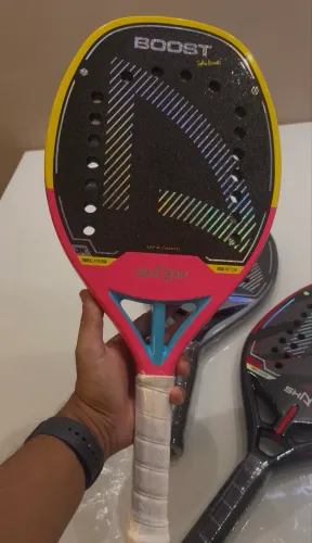 Raquete Shark Boost 2026 carbono 3k