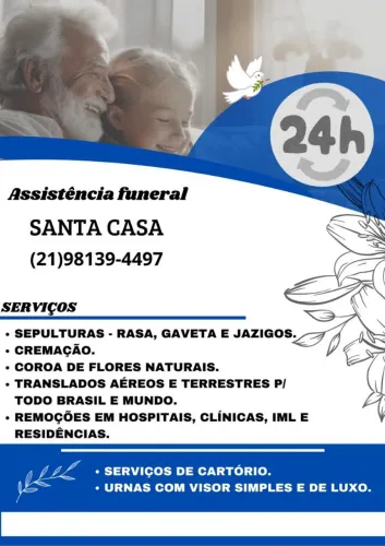 Assistência funerária 24 h