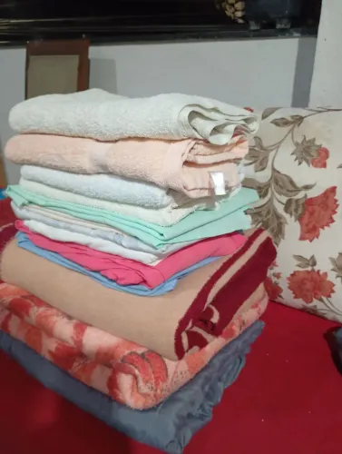 LOTE DE ROUPAS DE CAMA E BANHO 170