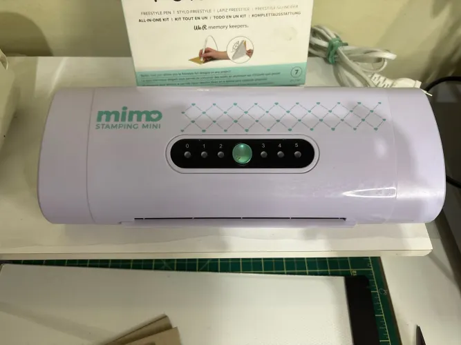 Mimo Stamping Mini - Aplicador De Efeitos Metalizados 127 V