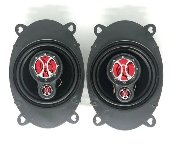 Par Alto-Falante Foxer Triaxial FZ.46 4x6" 2x50w RMS 4Ohms Novo na Caixa