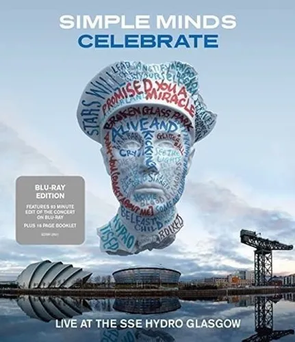 Blu Ray Simple Minds - Celebrate - Live At The SSE Hydro Glasgow (Autorado)