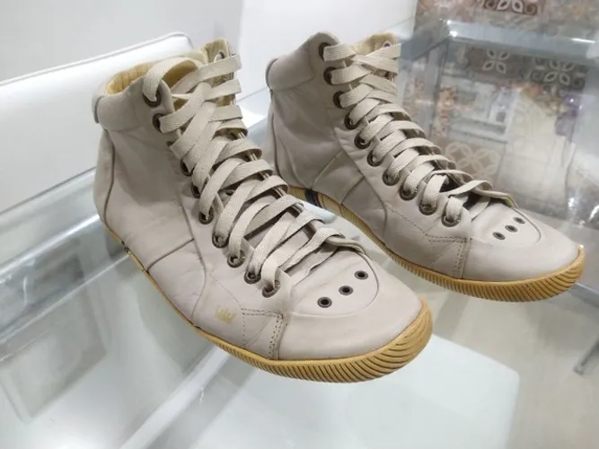 Tênis Osklen Riva Cano Alto Off White