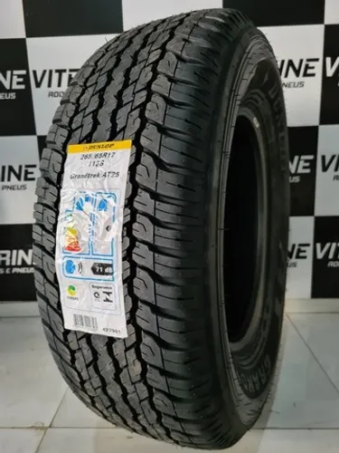 Pneu 265/65 R17 Aro 17 Dunlop AT25 Toyota Hilux S10 L200 Dakar Amarok Ranger