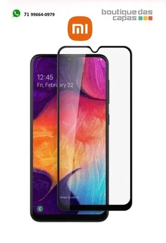 Película de vidro 3d Xiaomi Poco X3 Poco Redmi 10C cobre toda a tela