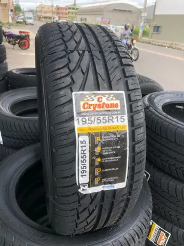 Pneu aro 15 195/55 CRYSTONE