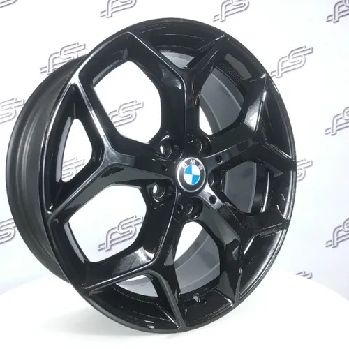 Jogo De Roda Bmw X-1 Original Preto Brilhante 5x120 - 18x7
