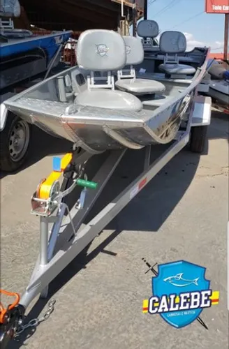 Kit Carreta e Canoa Marreco de Goiás Veneza 5mts Borda alta 