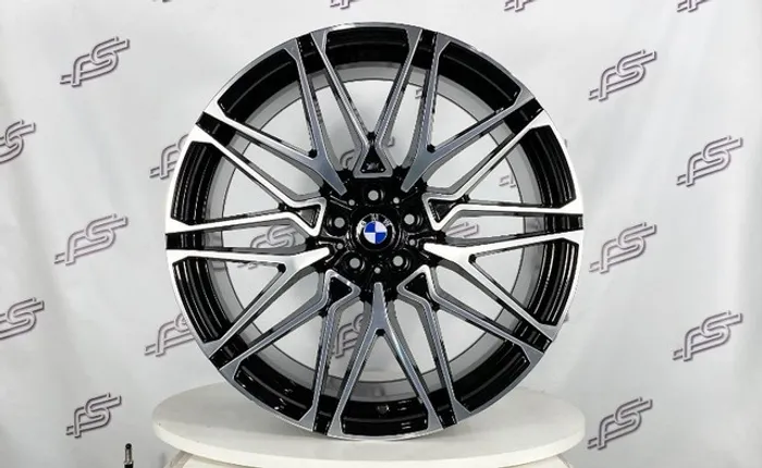 Roda Bmw X-6 M Preto Diamantado 5x112 - 21x10 e 21x11,5