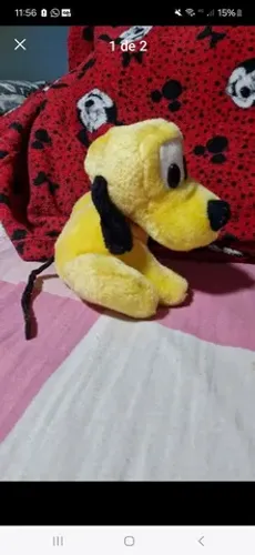 Pelúcia Pluto mickey 