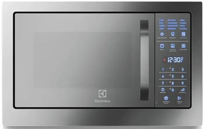 Micro-ondas de Embutir Electrolux com 28 Litros de Capacidade e Grill Inox - MB38T