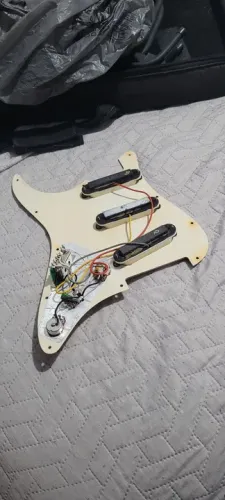 Escudo Guitarra  Fender Stratocaster com captação Samick Established 1958