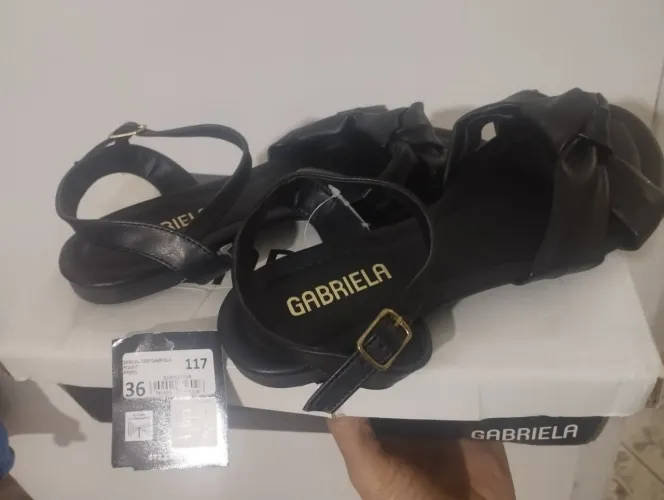 Rasteirinha Gabriela tamanho 36 
