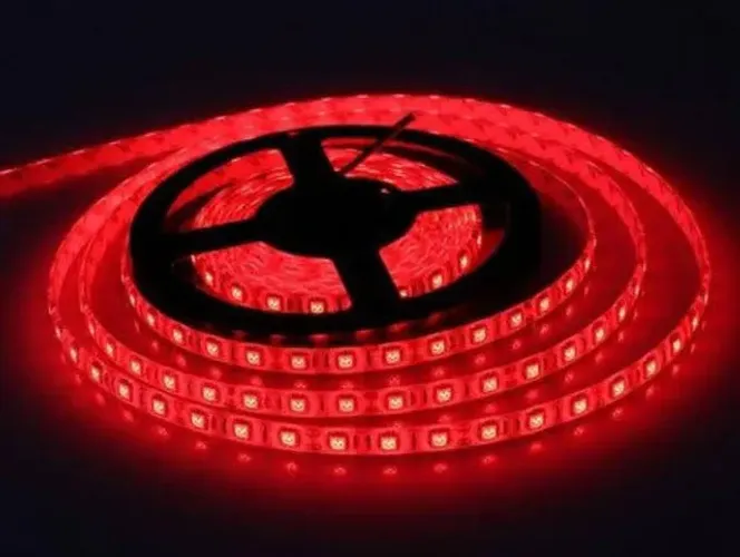 Fita Led Vermelha 5 metros $85