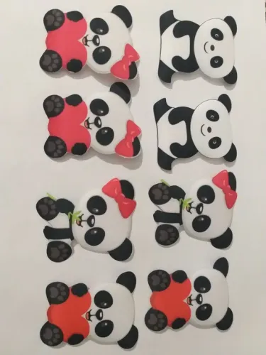 Patch Aplique Termocolantes Ursos Panda