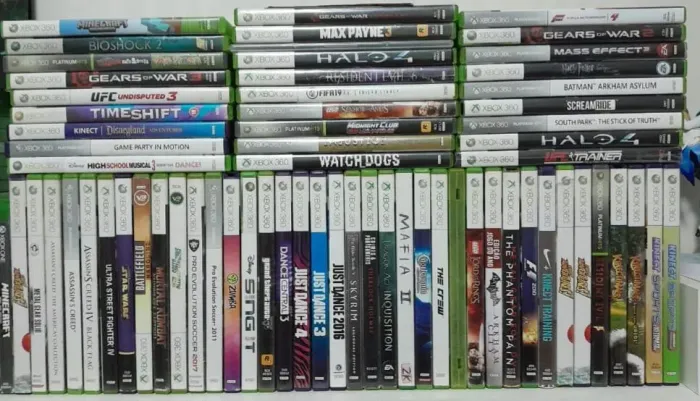 Jogos de Xbox 360 originais