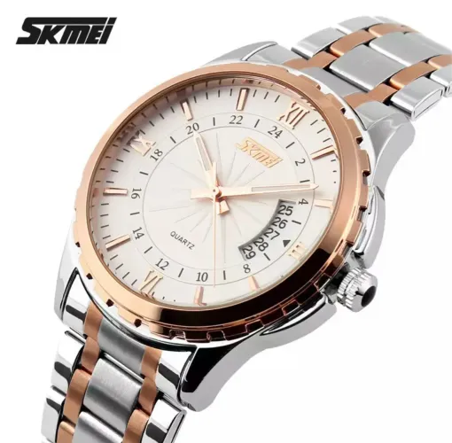 Relógio Masculino Skmei Analógico de Aço Inoxidável