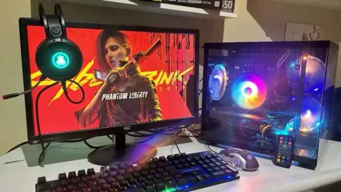 Pc Gamer Novo Completo core i7 Rtx 2060 1 tb ssd Loja Tiger gamer