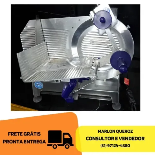 Cortador de Frios Gural Inox Bivolt 30CM