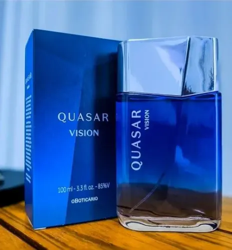 Perfume Quasar Vision masculino 100 ml, o boticário