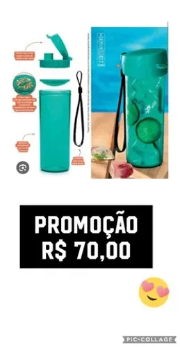 Tupperware garrafa policarbonato