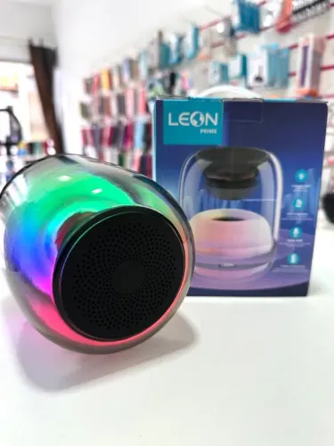 Caixa de Som Bluetooth LEON Prime com LED RGB