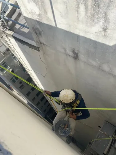 Pintor cadeirinha suspensa rapel balancim 