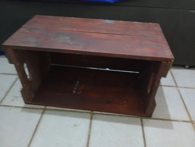 2 Nichos de Parede de Madeira/Cubos/Prateleira/Pallet/Organização/Casa