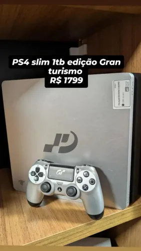 Playstation 4 slim 1tb edição Gran turismo