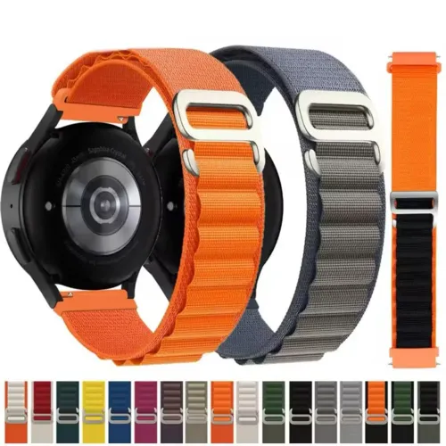 Pulseira de Nylon Smartwatch 20mm Loop Alpine