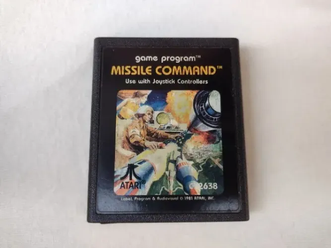 Missile Command - Cartucho Original Para Atari 2600