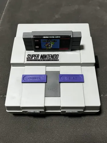 Retro box super game nintendo
