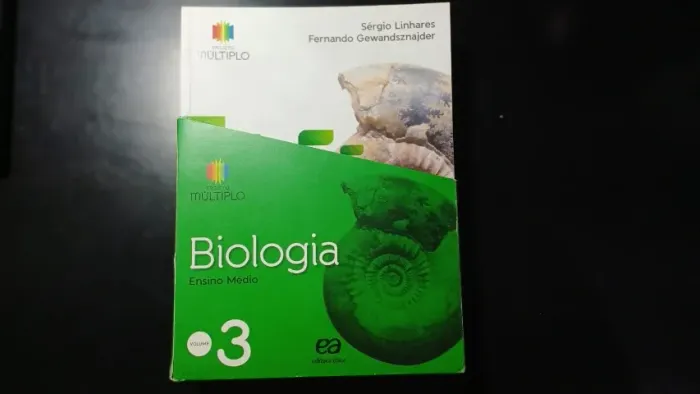 PROJETO MULTIPLO: BIOLOGIA - VOLUME 3 - Editora: Ática Didáticos 1º Edição