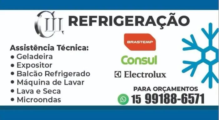 Assistência Técnica em Refrigeração - Conserto de Geladeiras, Freezers e mais!