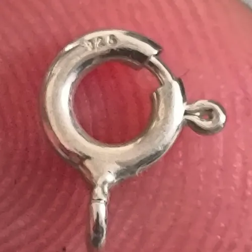 Fecho de prata 925 trocamos na hora, temos outros tamanhos