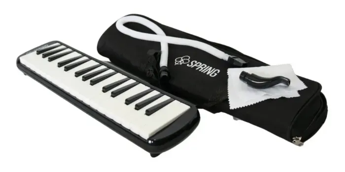 Escaleta 32 Teclas Spring Com Teclas Brancas + Estojo Bocal