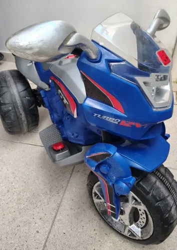 Moto Elétrica Infantil Turbo 12V
