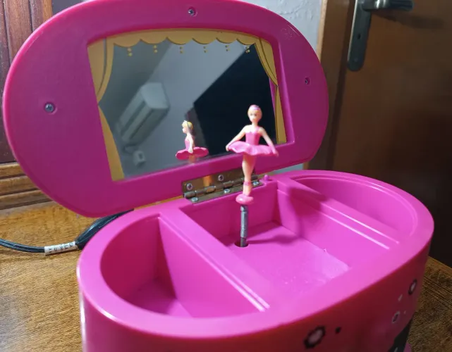 Caixa de Música Bailarina Vintage