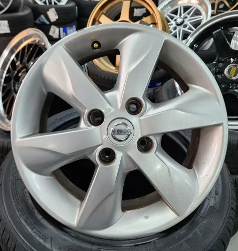 Jogo de rodas ORIGINAIS Nissan Tiida/Sentra/Livina-  aro 16 - 4x114