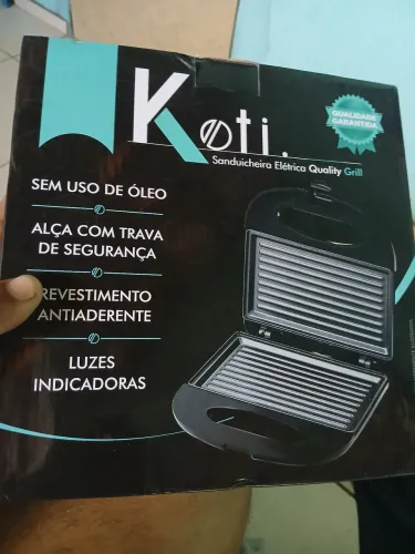 Saduicheira marcar koti atiderete 220v potencia 750w