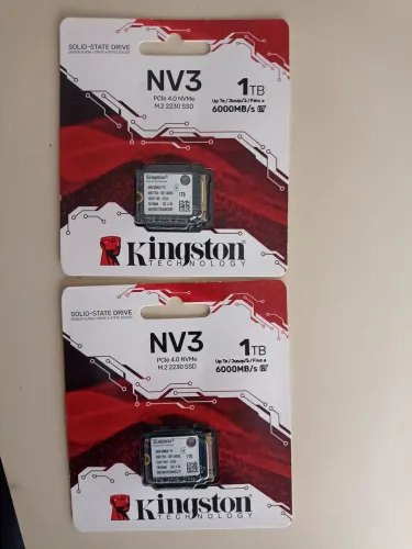 Ssd nvme 2230 1tb kingston C NF e garantia 5a nao darei desconto.