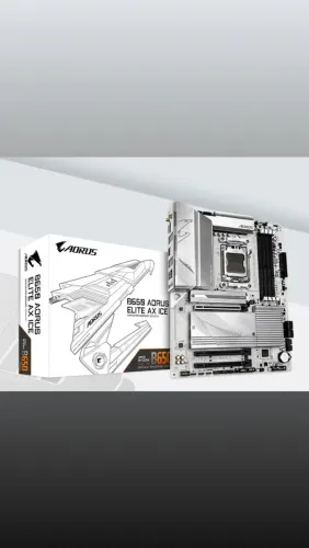 Placa mãe Aorus Elite AX ICE + R9 7900x3D